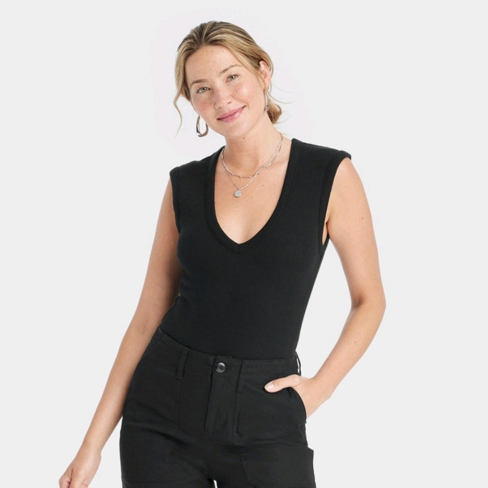 Universal Thread Black Bodysuit